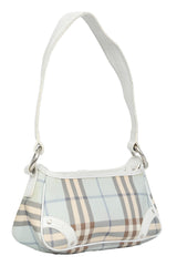 Burberry Blue Checks Shoulder Bag