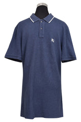 Burberry Blue Men'S Polo T Shirt