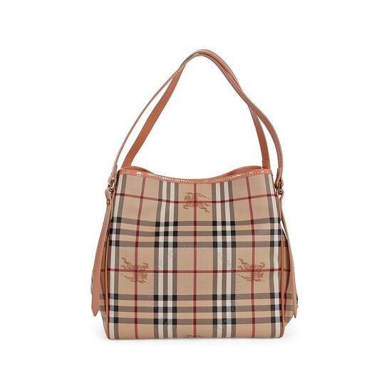 Burberry Canterbury Haymarket Check Tote Bag Rt73-10