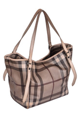 Burberry Canterbury Haymarket Checks Hobo Bag
