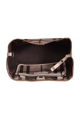 Burberry Canterbury Haymarket Checks Hobo Bag