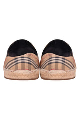 Burberry Canvas Nova Checks Espadrilles