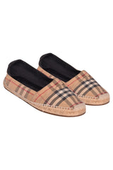 Burberry Canvas Nova Checks Espadrilles