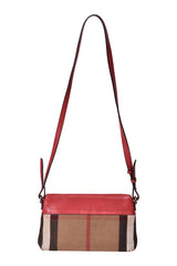Burberry Check Candmium Farley Crossbody Bag