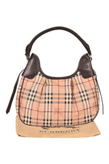 Burberry Haymarket Check Brooklyn Hobo Bag