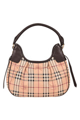 Burberry Haymarket Check Brooklyn Hobo Bag
