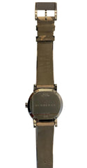 BURBERRY HAYMARKET CHECK STAINLESS STEEL WATCH