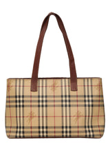 Burberry Haymarket Rectangular Check Tote