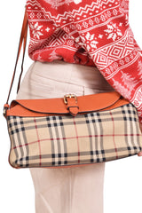 Burberry Horseferry Check Leah Sling Bag