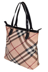 Burberry House Check Large Banner Tote Bag