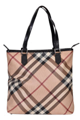 Burberry House Check Large Banner Tote Bag