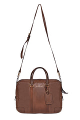 Burberry Leather Briefcase Bag