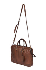 Burberry Leather Briefcase Bag