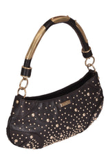 Burberry Leather Cadet Black Shoulder Bag