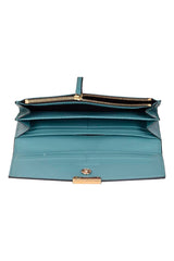 Burberry Leather Continental Wallet