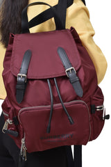 Burberry Logo- Print Backpack