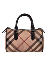 Burberry Nova Check Bowling Bag Rt96-10