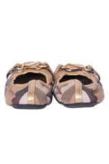 burberry-nova-check-canvas-metallic-ballerinas