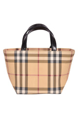 Burberry Nova Check Mini Tote Bag
