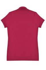 Burberry Pink Cotton Pique Polo T Shirt