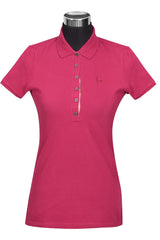 Burberry Pink Cotton Pique Polo T Shirt