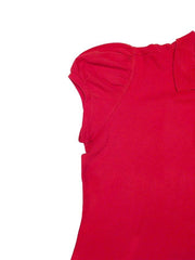 Burberry Pink Polo Neck T Shirt