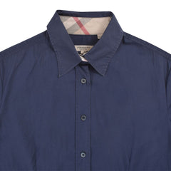 Burberry Royal Blue Cambridge Shirt