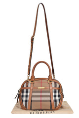 Burberry Small Orchard House Check Bowling Bag