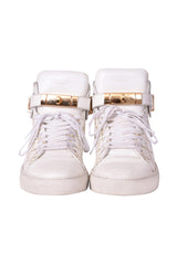 Buscemi Monogram 100Mm White Sneakers