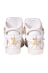 Buscemi Monogram 100Mm White Sneakers