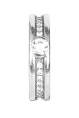 Bvlgari B.Zero1 White Gold And Diamonds Engagement Ring