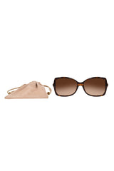 Bvlgari B Brown Square Sunglasses