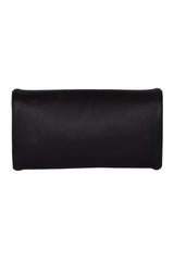 Bvlgari Black Satin Clutch