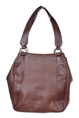 bvlgari-brown-leather-shoulder-bag