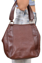 bvlgari-brown-leather-shoulder-bag