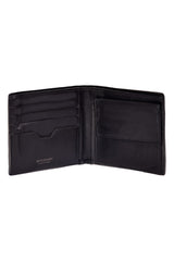 Bvlgari Embossed Leather Wallet
