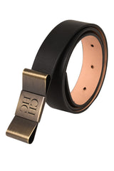 Carolina Herrera Leather Bow Buckle Belt