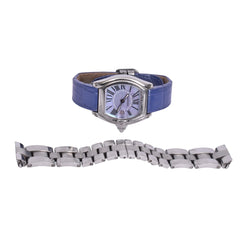 CARTIER ROADSTAR LADIES MOTHER OF PEARL WATCH