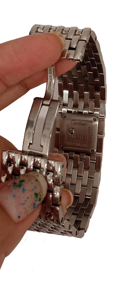 Cartier Ruban Mother Of Pearl Dial Lady Watch