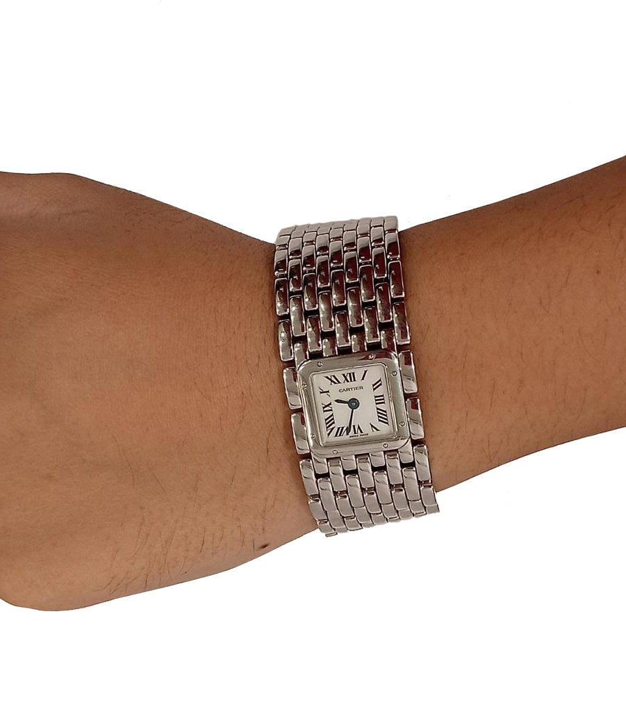 Cartier Ruban Mother Of Pearl Dial Lady Watch