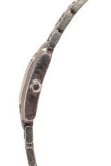 CARTIER STAINLESS TANK WATCH