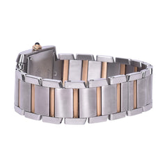 CARTIER TANK FRANCAISE STEEL GOLD AUTOMATIC WATCH