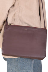 Celine Trio Lambskin Crossbody Bag
