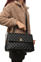 chanel-coco-black-top-handle-bag