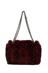 Chanel Paris Red Orylag Rabbit Handbag