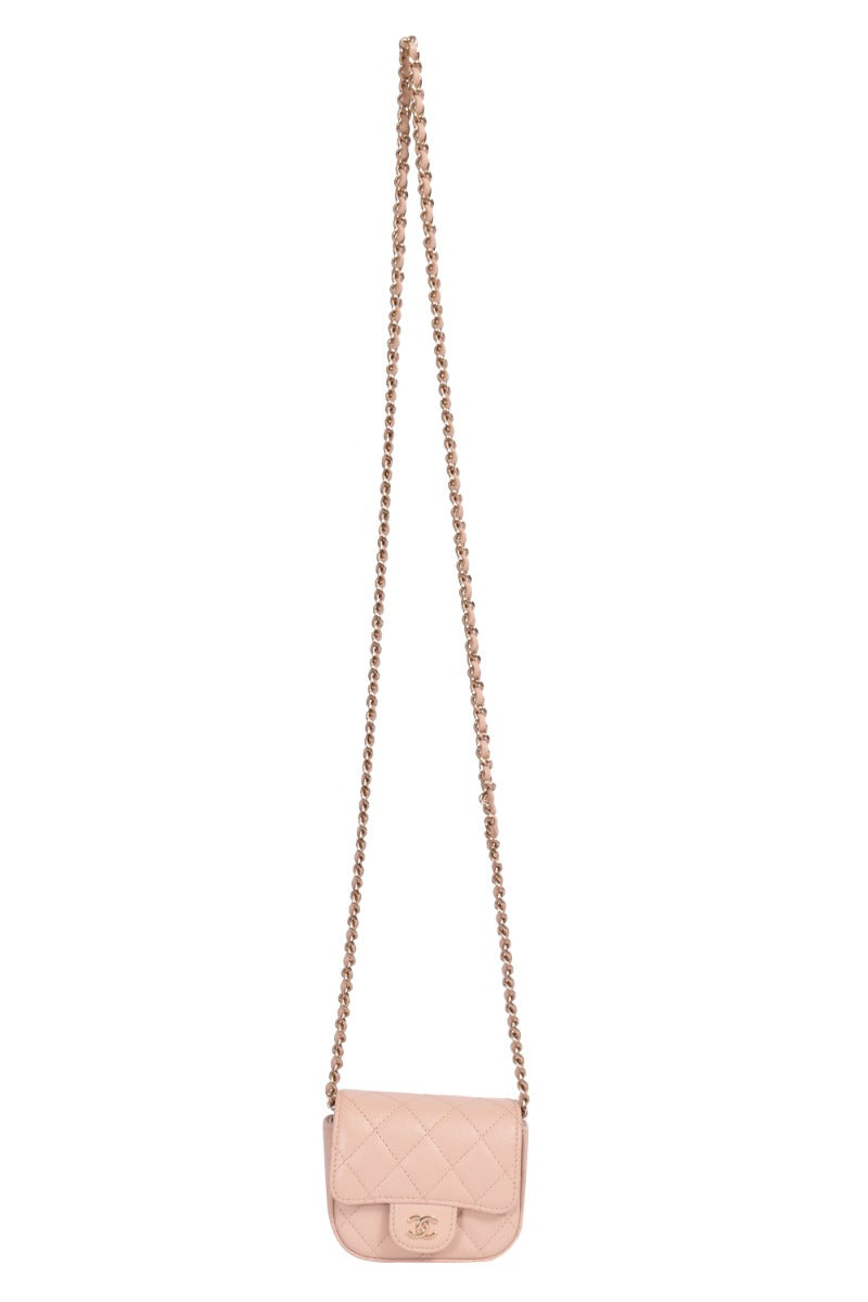 Chanel Quilted Flap Mini Sling Bag