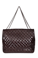 Chanel Quilted Patent Leather 2.55 Reissue Jumbo Flap Bag