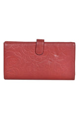 Chanel Red Camellia Wallet