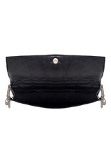 Christian Dior Cannage Quilted Leather Lady Dior Wallet On Chain Handbag