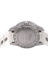 Christian Dior Christal Rubber Bracelet Watch